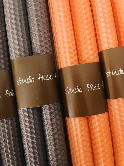 Hand Rolled Bees Wax Candles -Studio Free Folk